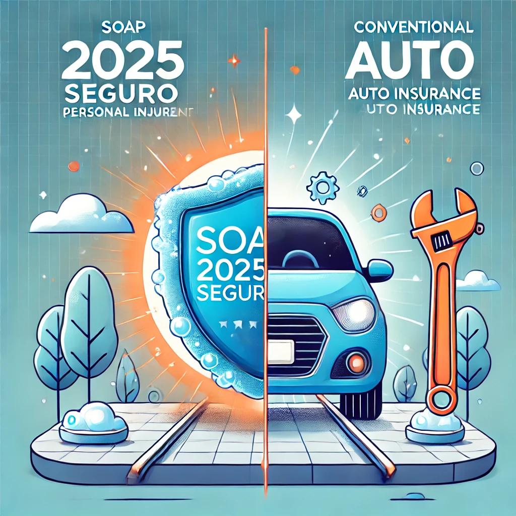 Diferencias entre el SOAP y el seguro automotriz convencional: ¿Qué debes saber?